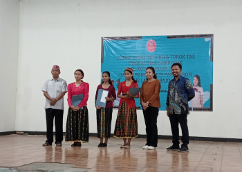 “Lomba Torok Tae dan Story Telling Tingkat SMA/SMK”, Cara Paroki Roh Kudus Labuan Bajo Mengisi HUT Ke-47